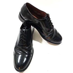 Bostonian Classics~ Men's Size 9.5W~ Black Leather Oxford Shoes.